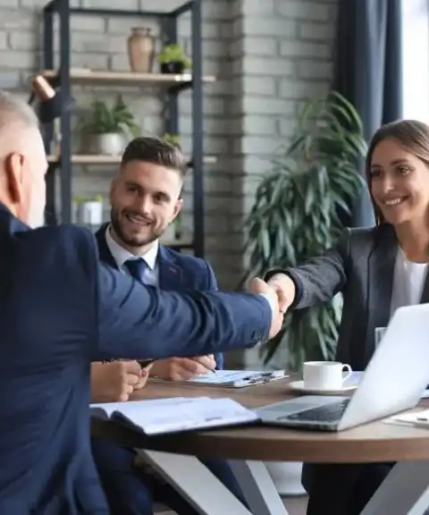 Commercial lease solicitors UK reviewing lease documents with clients